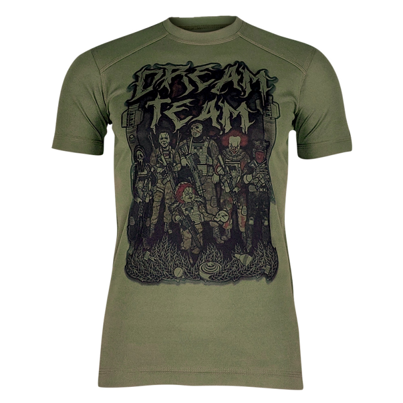 KRAMATAN TACTICAL DESIGN ФУТБОЛКА DREAM TEAM OLIVE