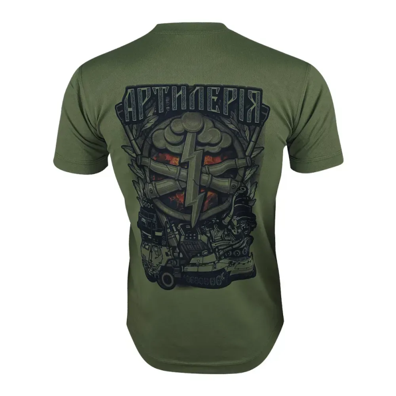 KRAMATAN TACTICAL DESIGN ФУТБОЛКА АРТИЛЕРІЯ OLIVE