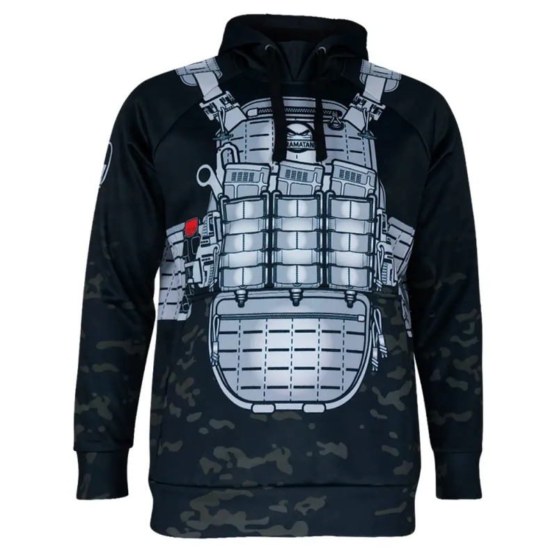 KRAMATAN TACTICAL DESIGN ХУДІ БРОНІК DARK MС