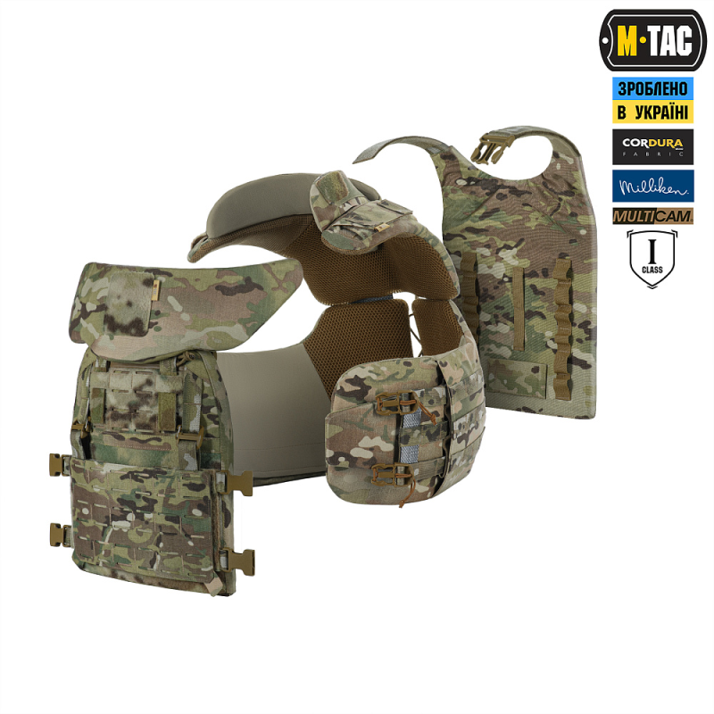 M-TAC PLATE CARRIER CORSET ELITE FAST (РОЗМІР ПЛИТИ М) MULTICAM