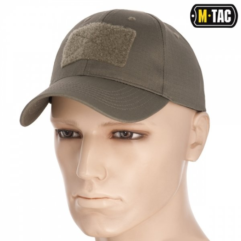 M-TAC БЕЙСБОЛКА З ЛИПУЧКОЮ FLEX РІП-СТОП FOLIAGE GREEN