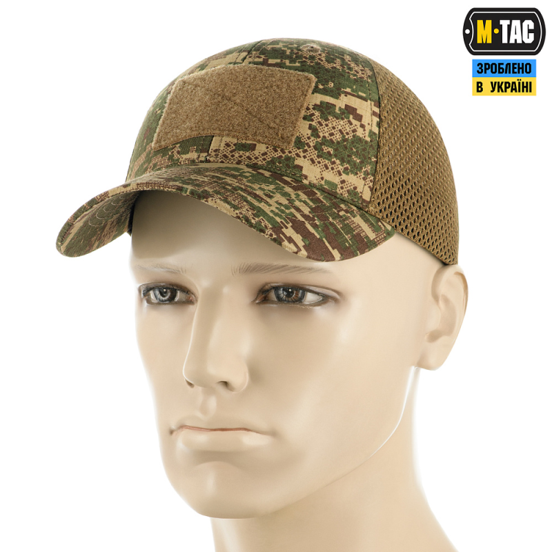 M-TAC БЕЙСБОЛКА ТАКТИЧНА З СІТКОЮ RIP-STOP NGU CAMO