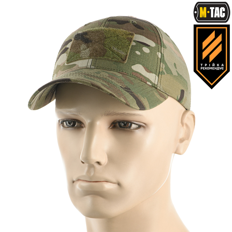 M-TAC БЕЙСБОЛКА ТАКТИЧЕСКАЯ ТРОЙКА NYCO EXTREME MULTICAM