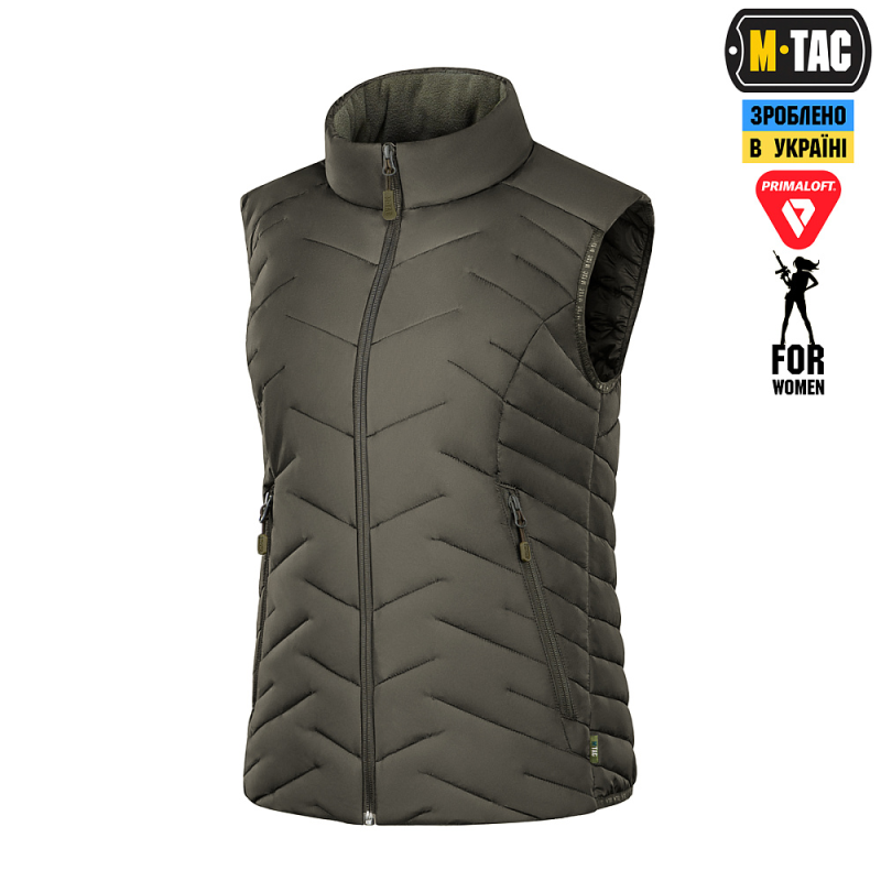 M-TAC ЖИЛЕТ ЖІНОЧИЙ PRIMALOFT OLIVE