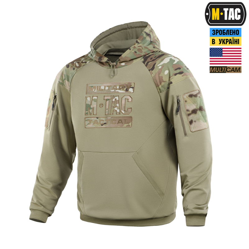 M-TAC КОФТА HOODIE COMBAT MULTICAM/TAN