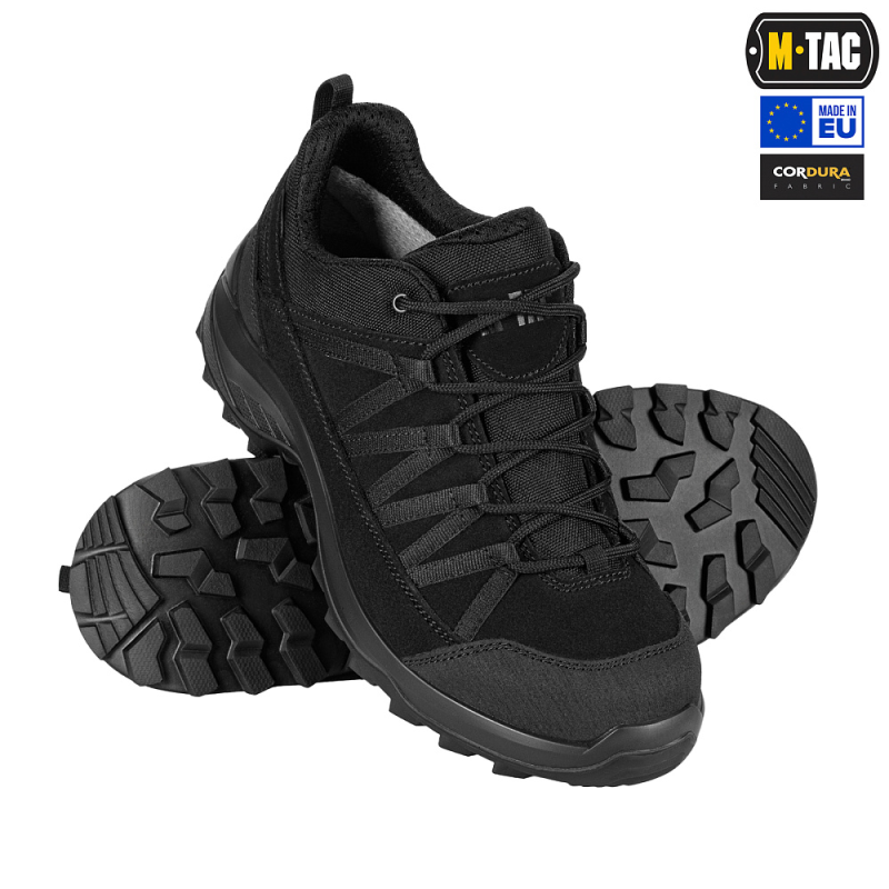 M-TAC КРОССОВКИ ТАКТИЧЕСКИЕ COMBAT BLACK