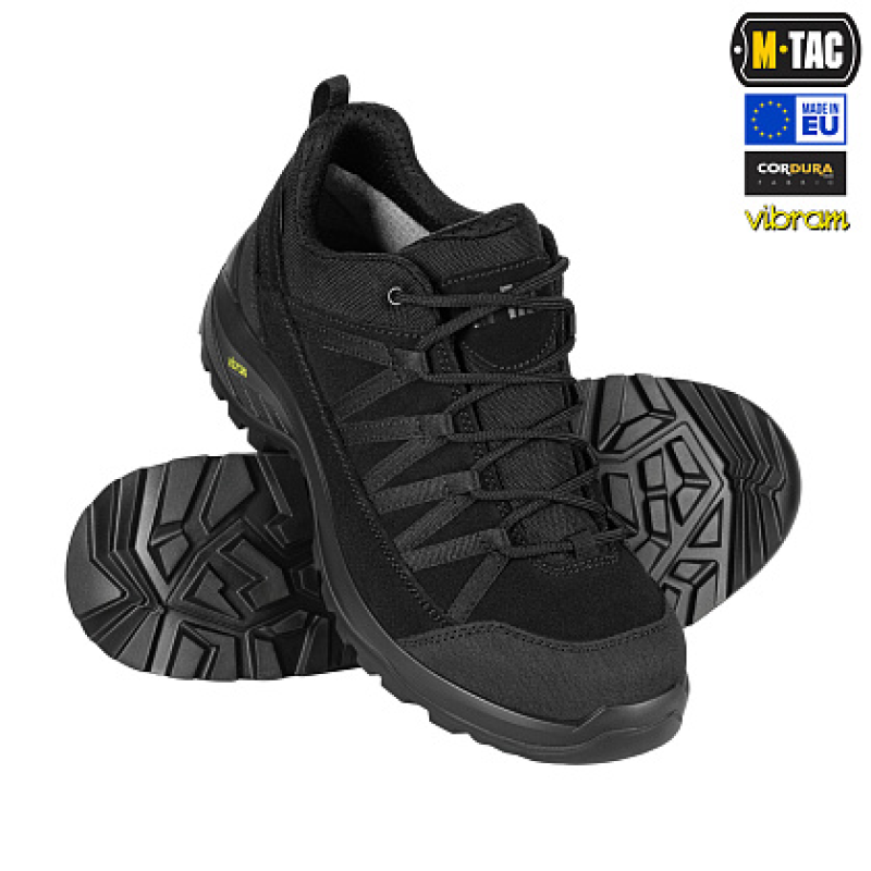 M-TAC КРОССОВКИ ТАКТИЧЕСКИЕ COMBAT PRO LINE BLACK