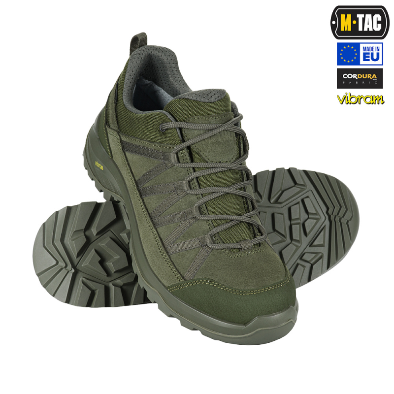 M-TAC КРОССОВКИ ТАКТИЧЕСКИЕ COMBAT PRO LINE RANGER GREEN
