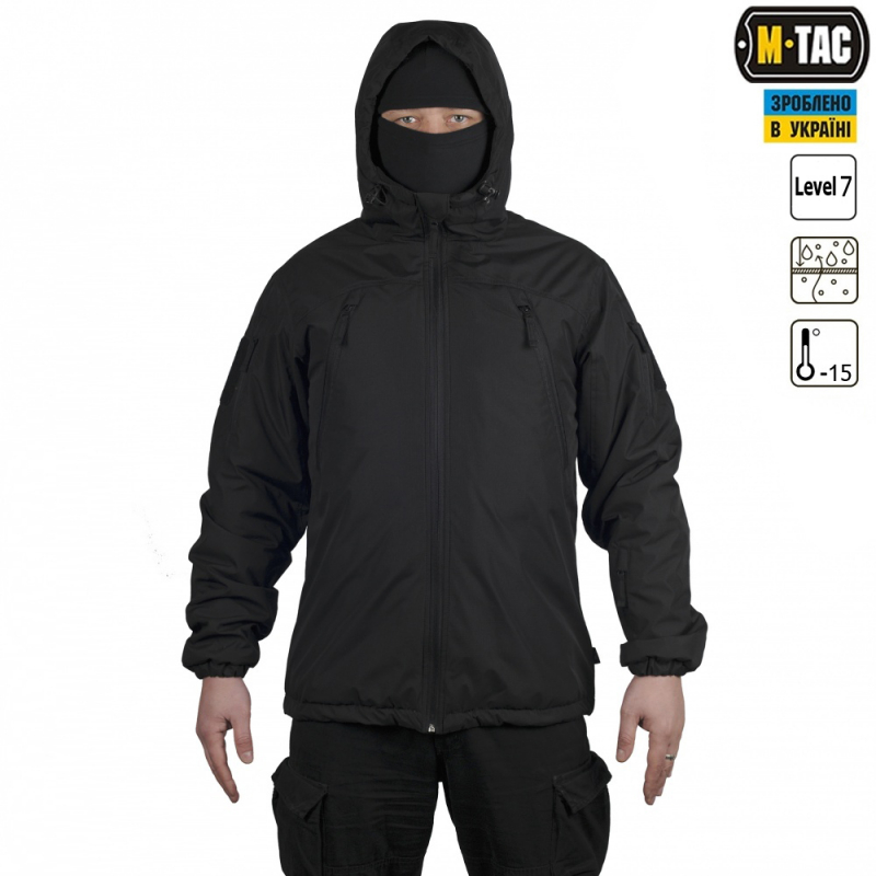 M-TAC КУРТКА ЗИМНЯЯ ALPHA BLACK
