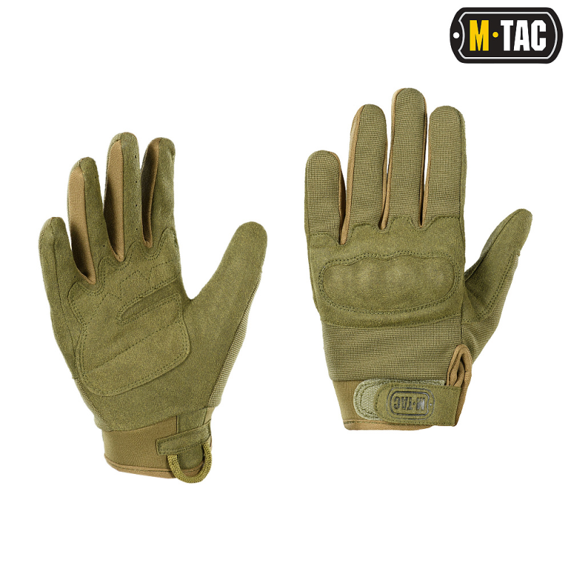 M-TAC ПЕРЧАТКИ ASSAULT TACTICAL MK.5 OLIVE СОРТ 2