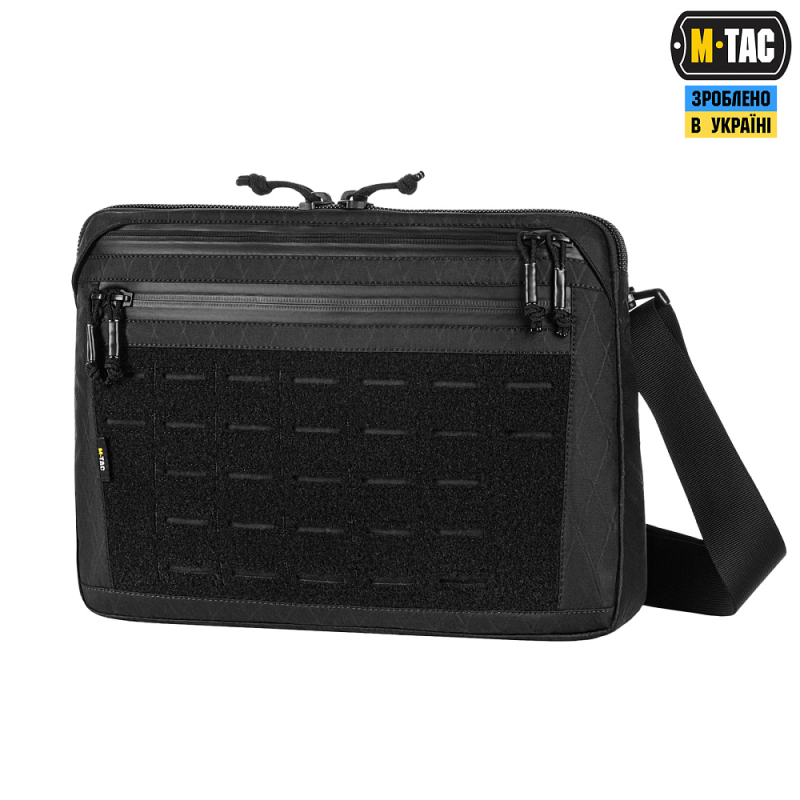 M-TAC СУМКА ADMIN BAG LARGE X-PAC ELITE З ЛИПУЧКОЮ BLACK