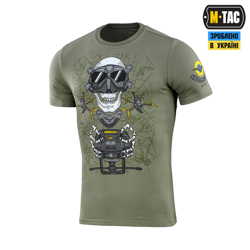 M-TAC ФУТБОЛКА DROHNENFÜHRER LIGHT OLIVE
