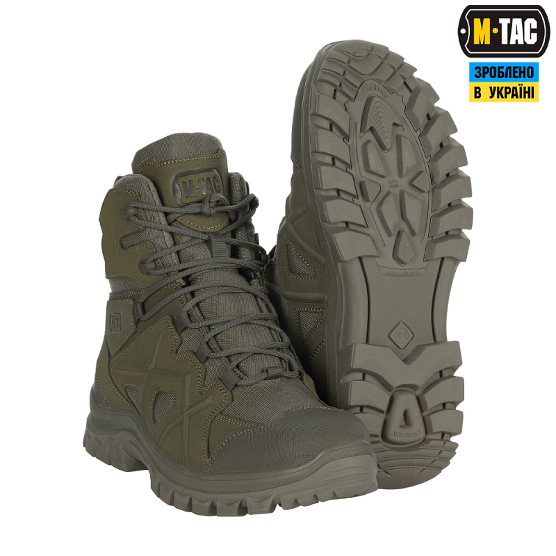 M-TAC ЧЕРЕВИКИ ПОЛЬОВІ З УТЕПЛЮВАЧЕМ WINTER CROSS RANGER GREEN