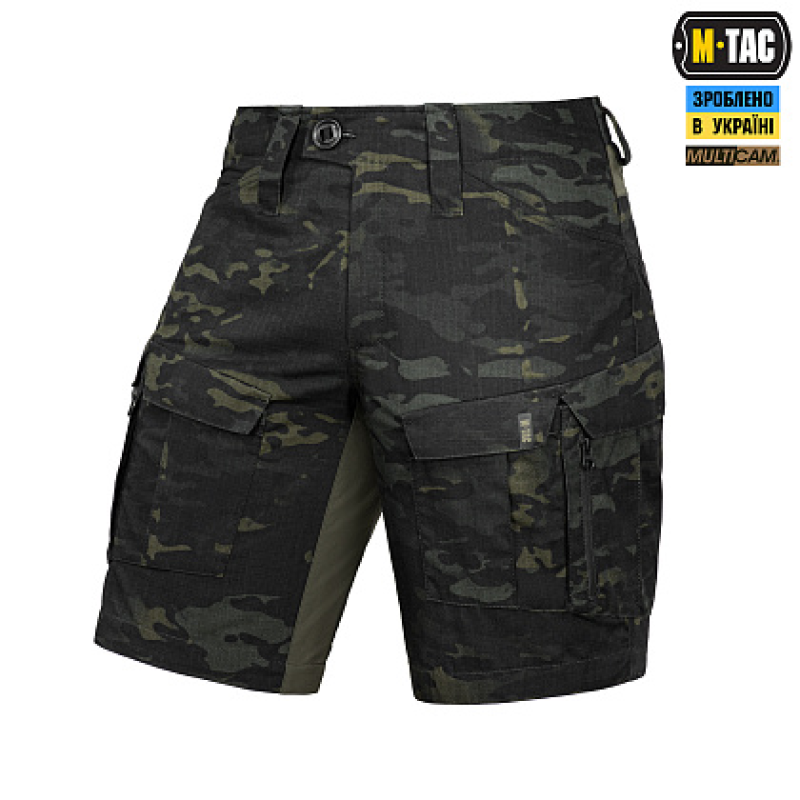M-TAC ШОРТИ STURM GEN.II NYCO EXTREME MULTICAM BLACK