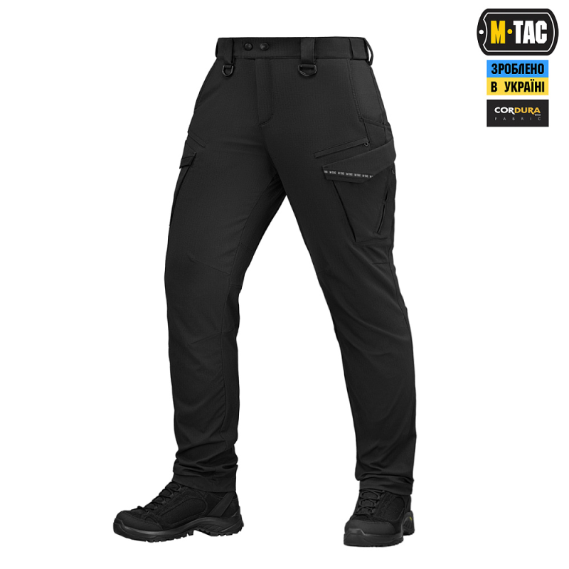 M-TAC БРЮКИ AGGRESSOR SUMMER GEN.II FLEX BLACK