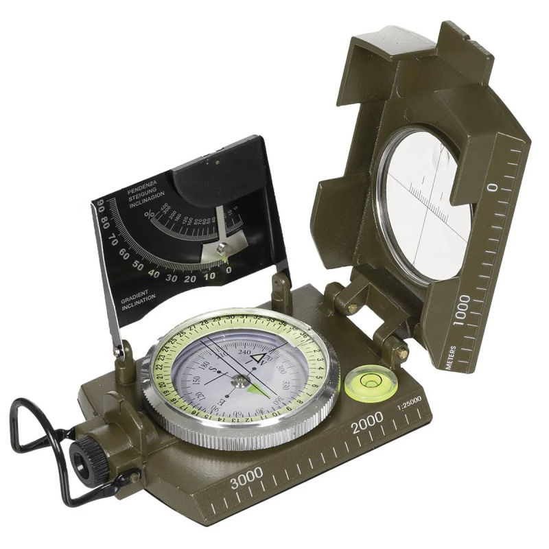MFH КОМПАС АРМІЙСЬКИЙ МЕТАЛЕВИЙ US TYPE ОЛИВА 34063