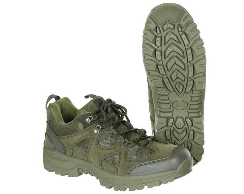MFH КРОСІВКИ ТАКТИЧНІ LOW SHOES TACTICAL LOW OD ОЛИВА 18810B