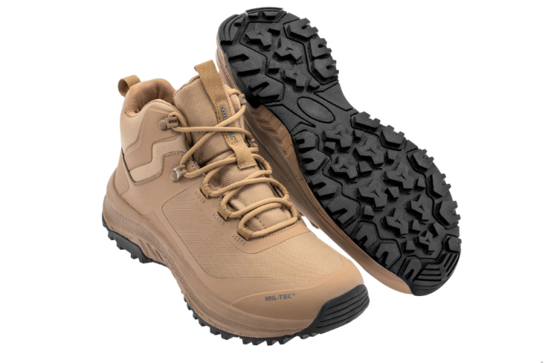 MIL-TEC БОТИНКИ ASSAULT STIEFEL MID КОЙОТ 12819419
