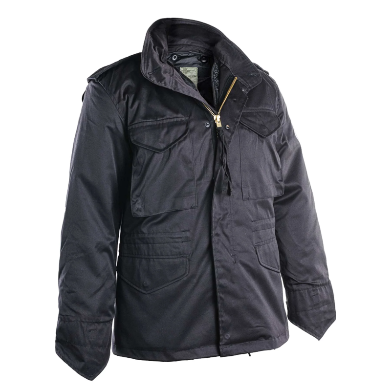 MIL-TEC КУРТКА M65 С ПОДСТЕЖКОЙ BLACK 10315002