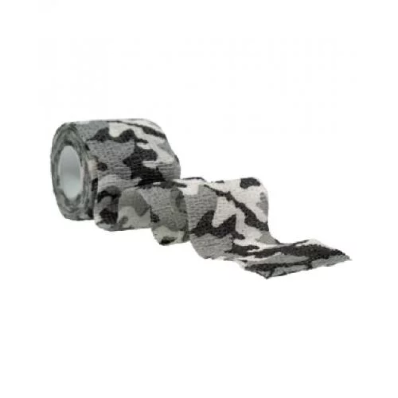 MIL-TEC СТРІЧКА САМОКЛЕЮЧА МАСКУВАЛЬНА 5СМ/4,5М SNOWCAMO 15933052