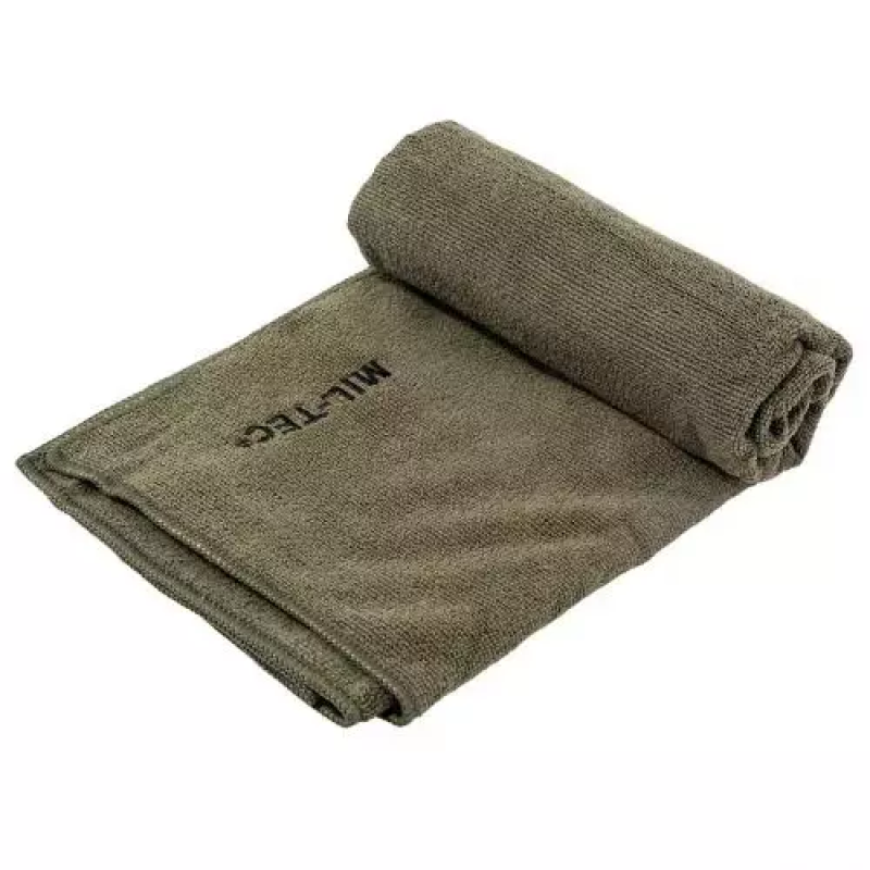 MIL-TEC РУШНИК ВІЙСЬКОВИЙ STURM MICROFIBRE TOWEL 120X60 CM OLIVE 16011111