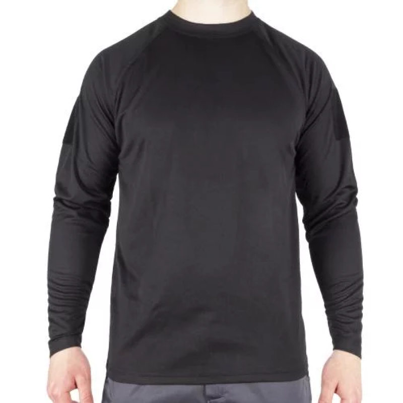 MIL-TEC ФУТБОЛКА TACTICAL LONG SLEEVE SHIRT QUICKDRY BLACK 11082002