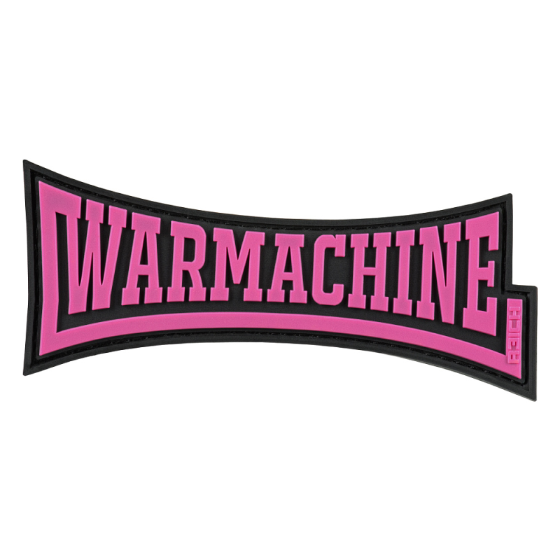 R3ICH НАШИВКА WARMACHINE РОЖЕВА