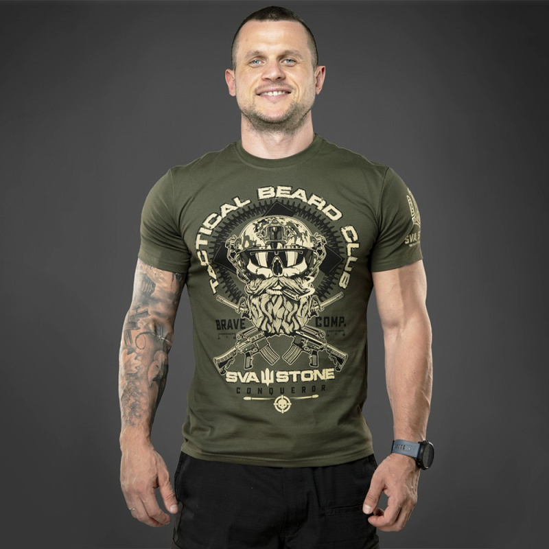 SVASTONE ФУТБОЛКА TACTICAL BEARD