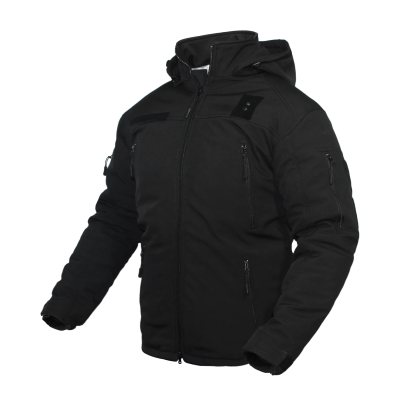 TAILOR КУРТКА ПОЛІЦІЯ SOFTSHELL MAX-HEAT BLACK 44866202