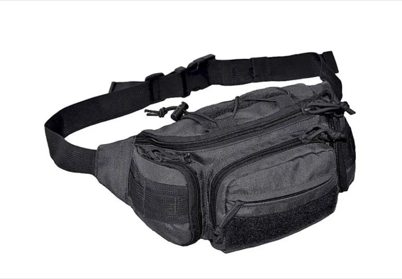 TEXAR ПОЯСНА СУМКА BLACK 9369