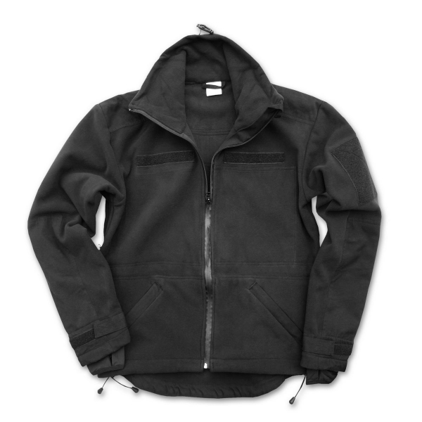 MIL-TEC КУРТКА ФЛИСОВАЯ WINDPROOF BLACK 10856102