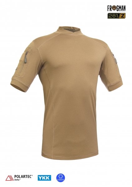 P1G-TAC ФУТБОЛКА ТРЕНУВАЛЬНА FRT-DELTA COYOTE BROWN UA281-29991-D-CB