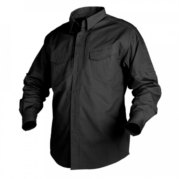 HELIKON-TEX СОРОЧКА DEFENDER ДОВГИЙ РУКАВ BLACK H3548-01