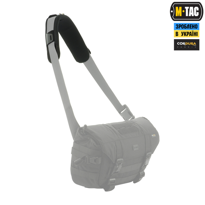 M-TAC ДЕМПФЕР ПЛЕЧЕВОЙ НА ЛЯМКУ 50 ММ ELITE BLACK