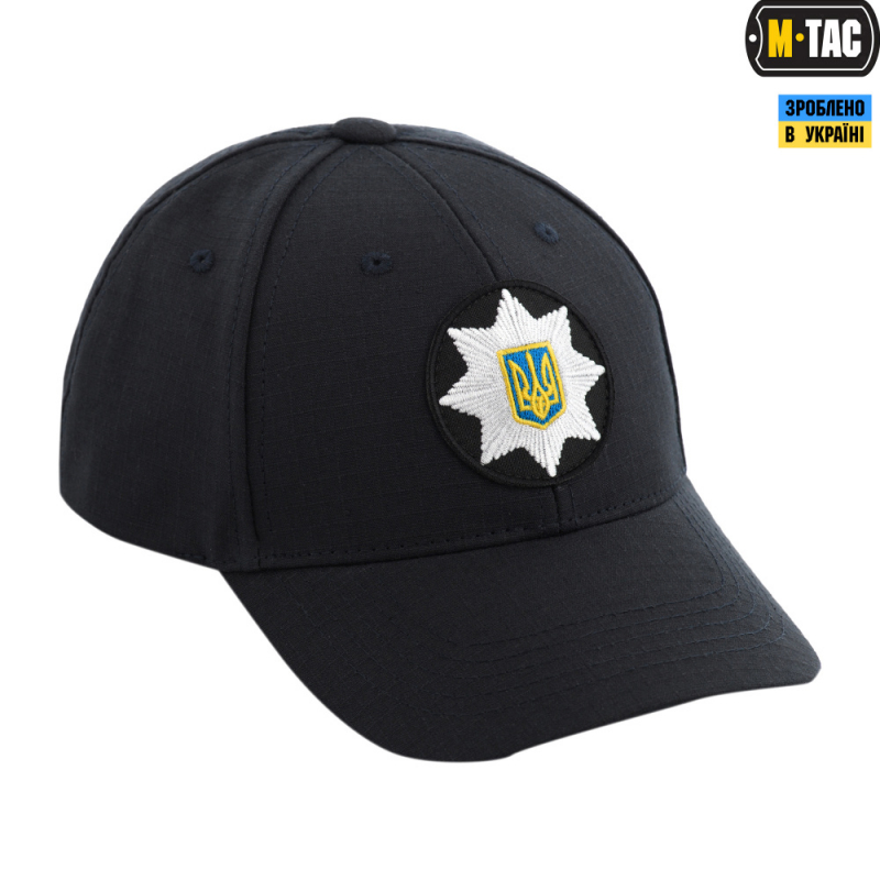 M-TAC БЕЙСБОЛКА POLICE РІП-СТОП DARK NAVY BLUE