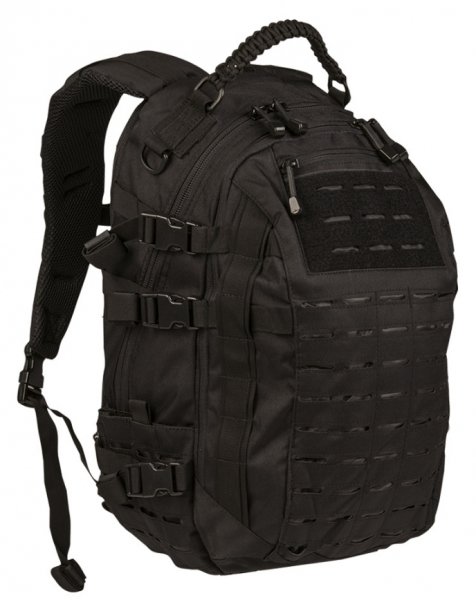 MIL-TEC РЮКЗАК MISSION PACK LASER CUT LARGE BLACK 14046102