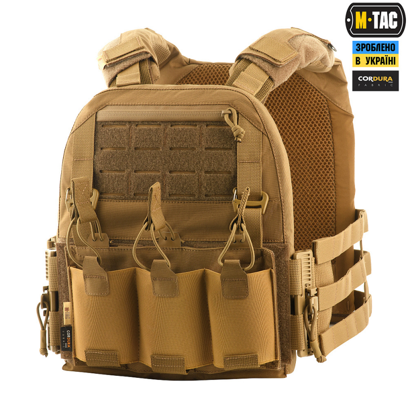 M-TAC ПЛИТОНОСКА CUIRASS QRS COYOTE