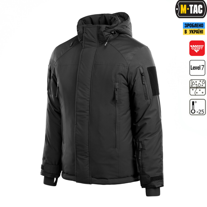 M-TAC КУРТКА ЗИМНЯЯ ALPHA EXTREME GEN.III BLACK