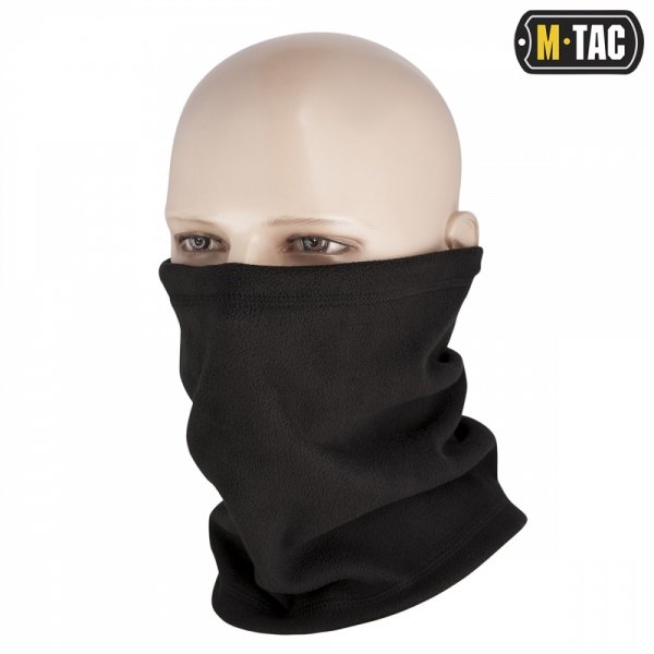 M-TAC ШАРФ-ТРУБА ELITE КОРОТКИЙ С ЗАТЯЖКОЙ ФЛИС (270Г/М2) BLACK