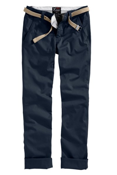 SURPLUS БРЮКИ XYLONTUM CHINO TROUSERS BLACK 05-3604-63