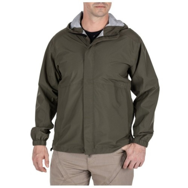 5.11 КУРТКА ШТОРМОВАЯ DUTY RAIN SHELL RANGER GREEN 48353-186