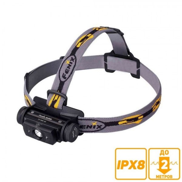 FENIX ЛІХТАР НАЛОБНИЙ HL60R BLACK