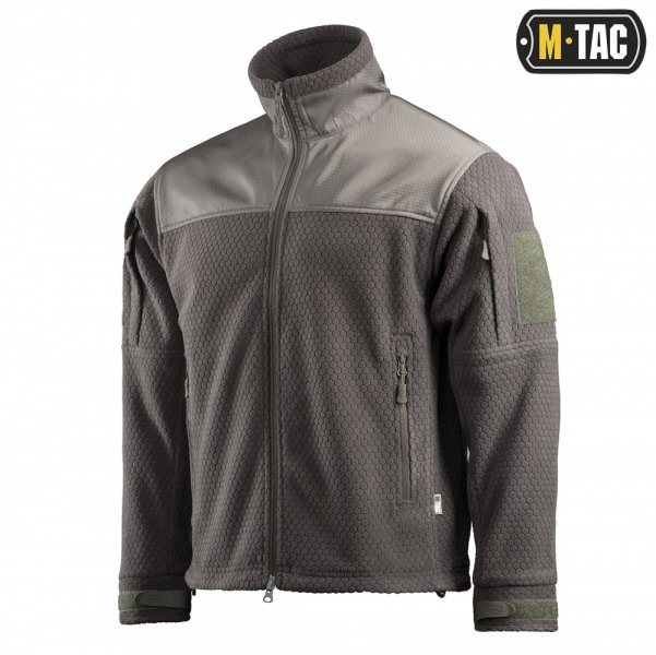 M-TAC КУРТКА HEXAGON ALPHA MICROFLEECE JACKET OLIVE