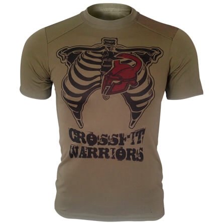 KRAMATAN TACTICAL DESIGN ФУТБОЛКА CROSSFIT WARRIORS COOLMAX OLIVE
