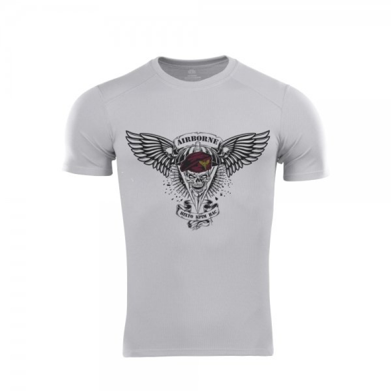 RUGEVIT ФУТБОЛКА AIRBORNE COOLMAX GREY