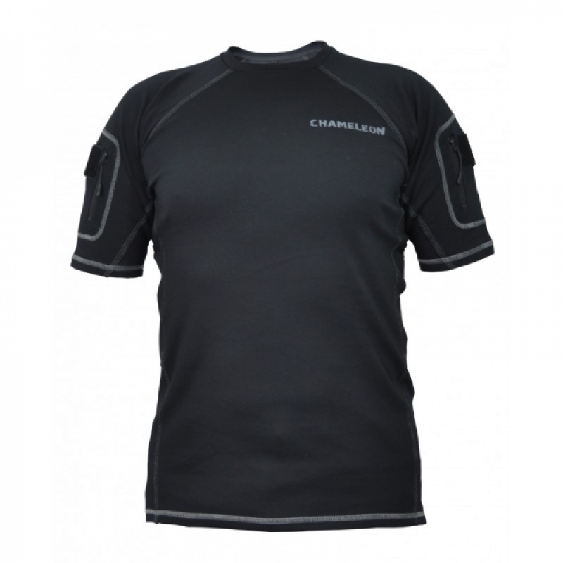 CHAMELEON ФУТБОЛКА ТАКТИЧЕСКАЯ BLACK/GRAY 0408-04