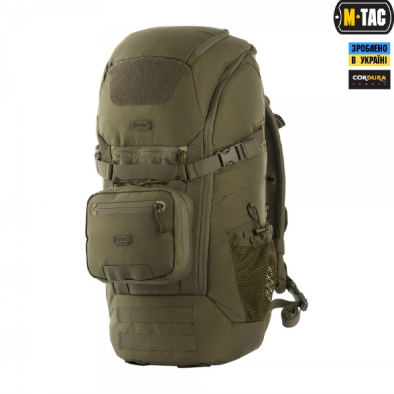M-TAC РЮКЗАК SHUTTLE ELITE С ПОДСУМКОМ-ОРГАНАЙЗЕРОМ RANGER GREEN