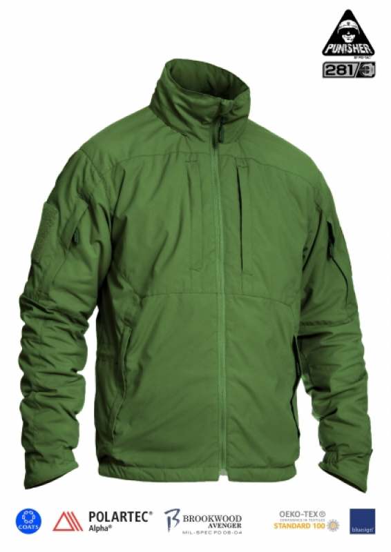 P1G-TAC КУРТКА PCWPJ-ALPHA OLIVE DRAB UA281-29931-OD