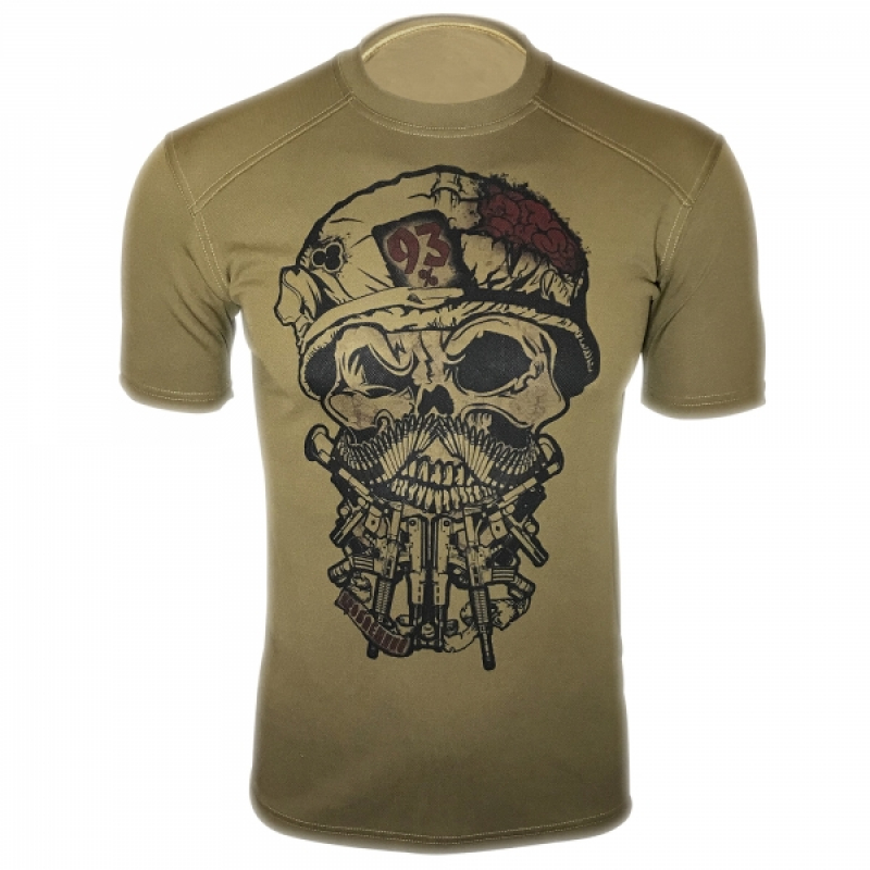 KRAMATAN TACTICAL DESIGN ФУТБОЛКА 93% СКРИТИЙ ВОРОГ COOLMAX COYOTE