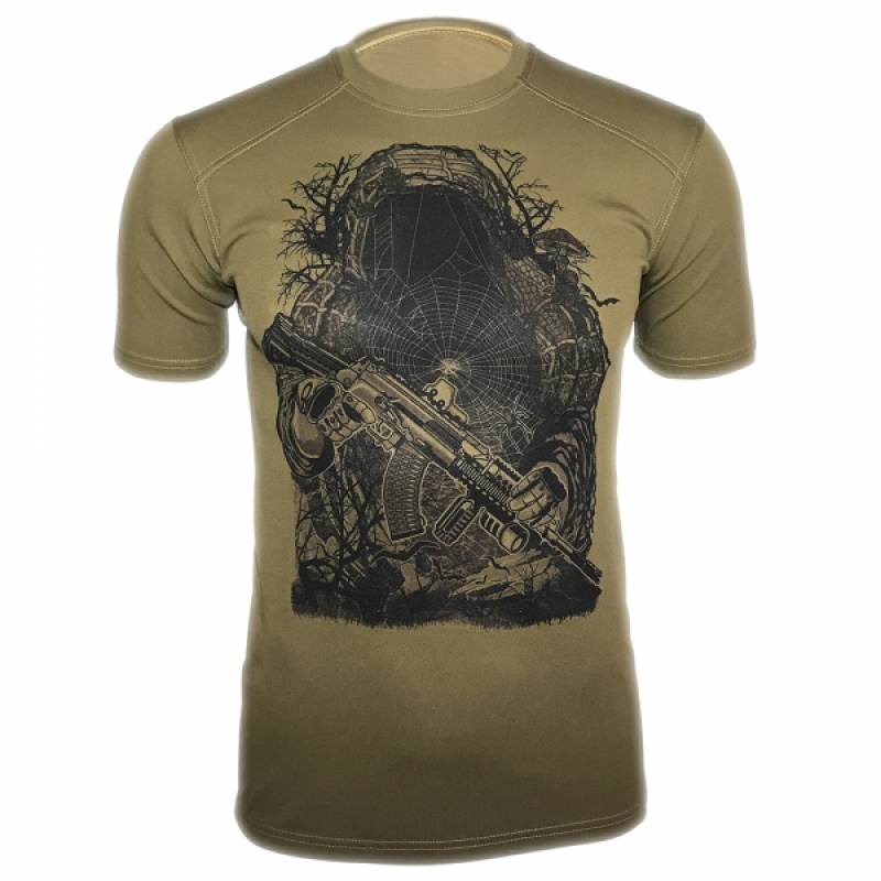 KRAMATAN TACTICAL DESIGN ФУТБОЛКА ЛІСОВИК COOLMAX COYOTE